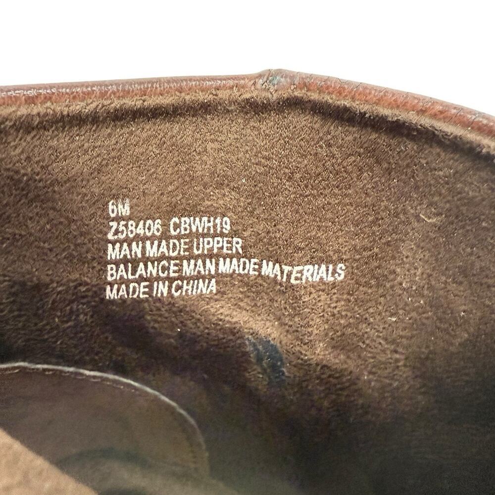 B.O.C. Born Boots Womens 6 Brown Cushioned Macey Zip Up Almond Toe Heeled Bootie - Picture 8 of 10